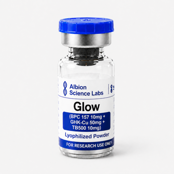 Glow Glow (BPC 157 10mg + GHK-Cu 50mg + TB500 10mg)